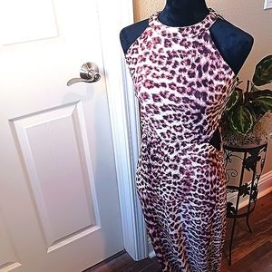 ⭐️INC Animal print cutout maxi Dress